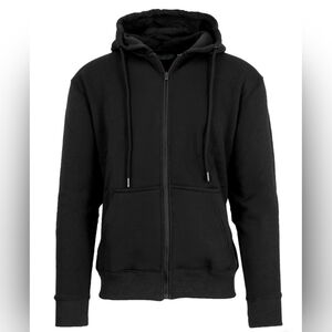 Blue Ice Men's Fleece-Lined Full-Zip Sweater Hoodie